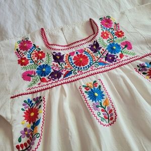 Hand-embroidered Dress from Mexico